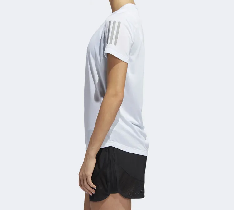 Adidas T Shirt Women's Light Sky Blue-3