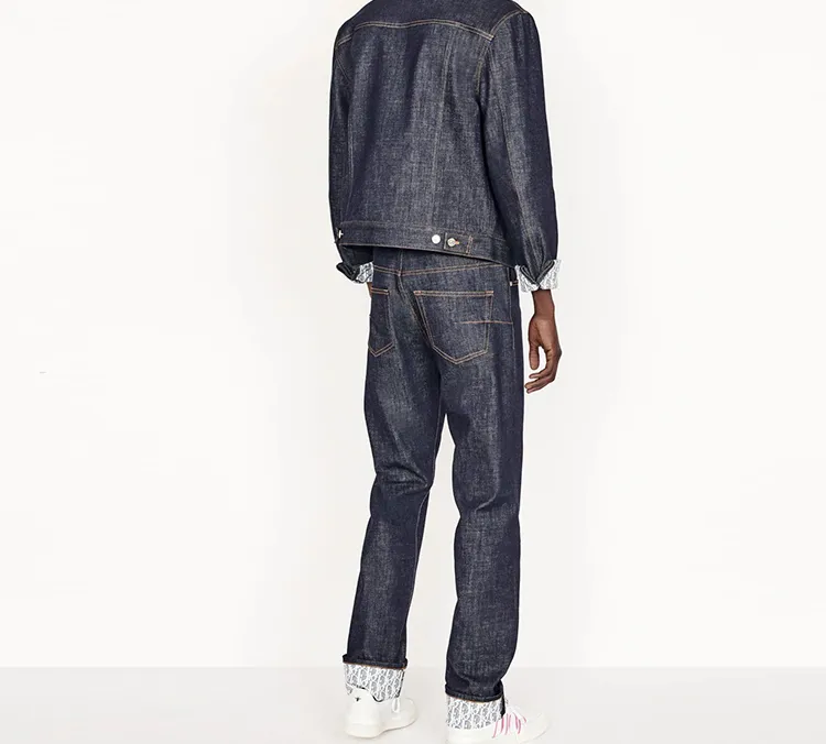 DIOR Denim Jacket Oblique Lining-4