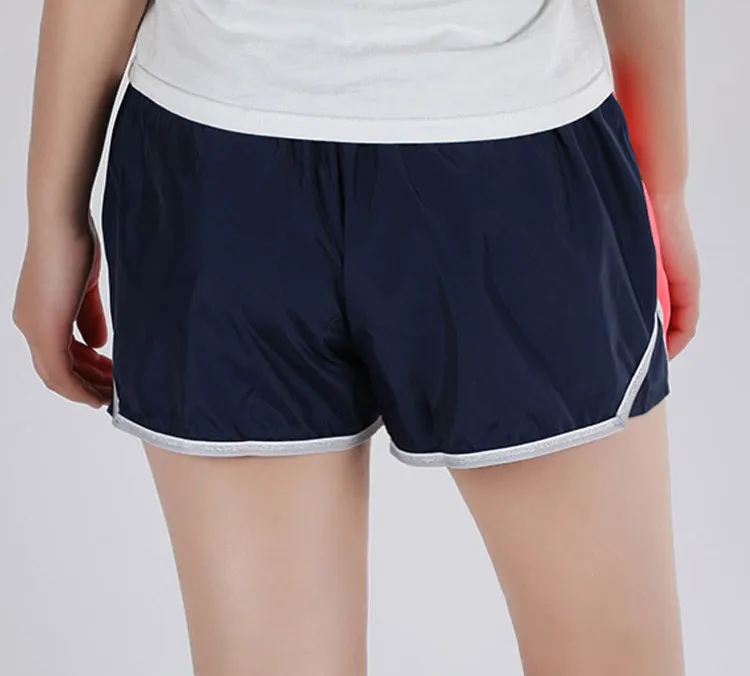 PUMA Casual Shorts Women's Bright Pink Tweed Blue-3
