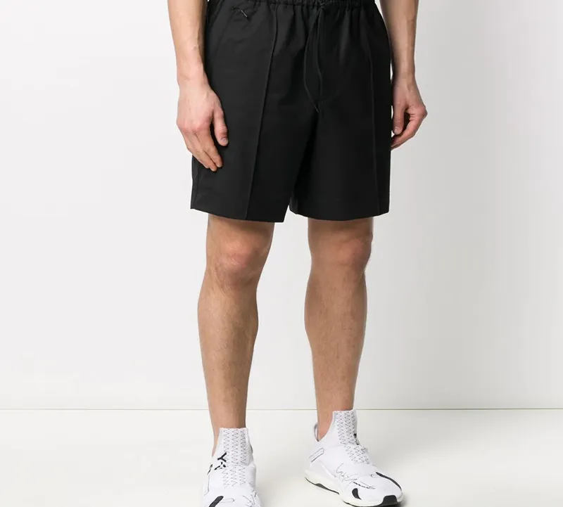 Y 3 Casual Shorts Men Black-3