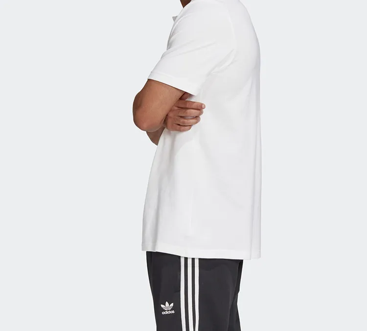 Adidas Originals Essential Polo Shirts Men White-2