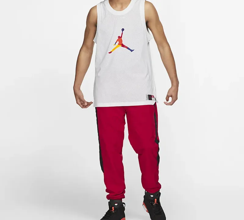 Jordan Basketball Jerseys Men's White-3