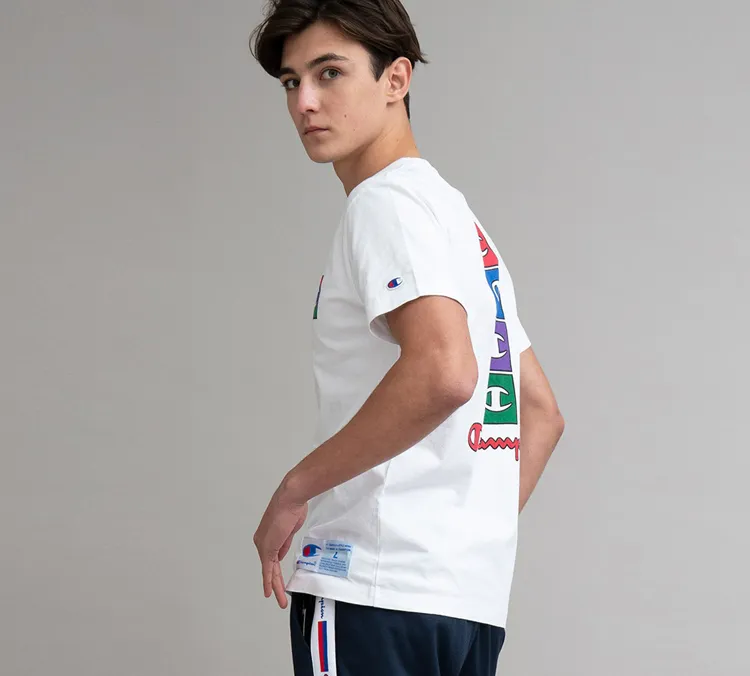Champion T Shirt Japan Version Unisex White-2