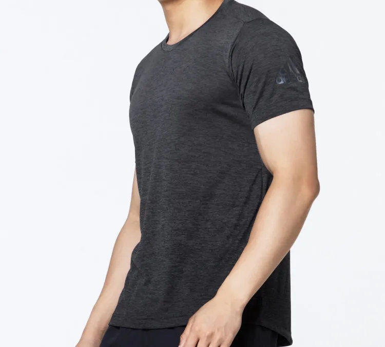 Adidas T Shirt Men's Black Gray-3