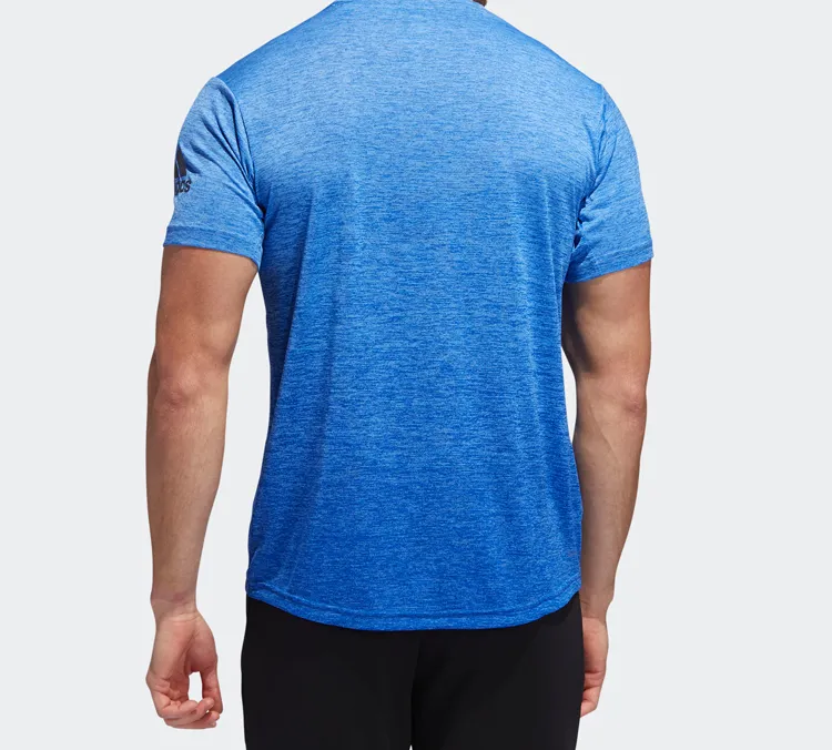 Adidas T Shirts Men Natural Blue-3