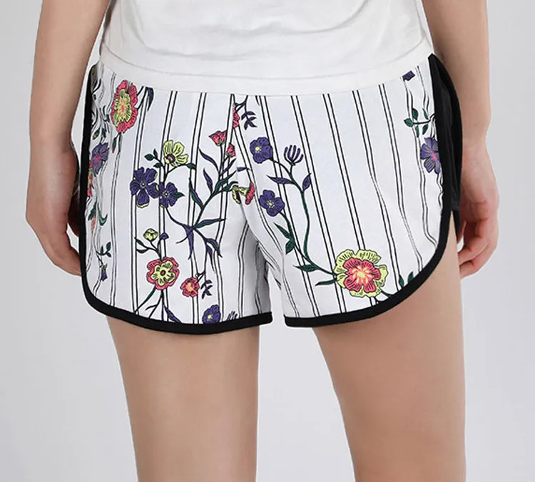 PUMA Casual Shorts Women's White-3