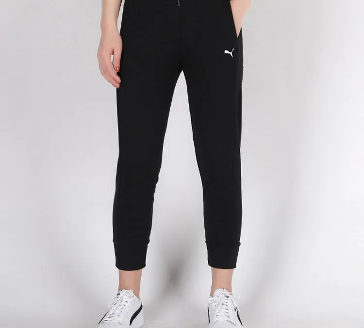 PUMA Knitted Sweatpants Women's Black-3
