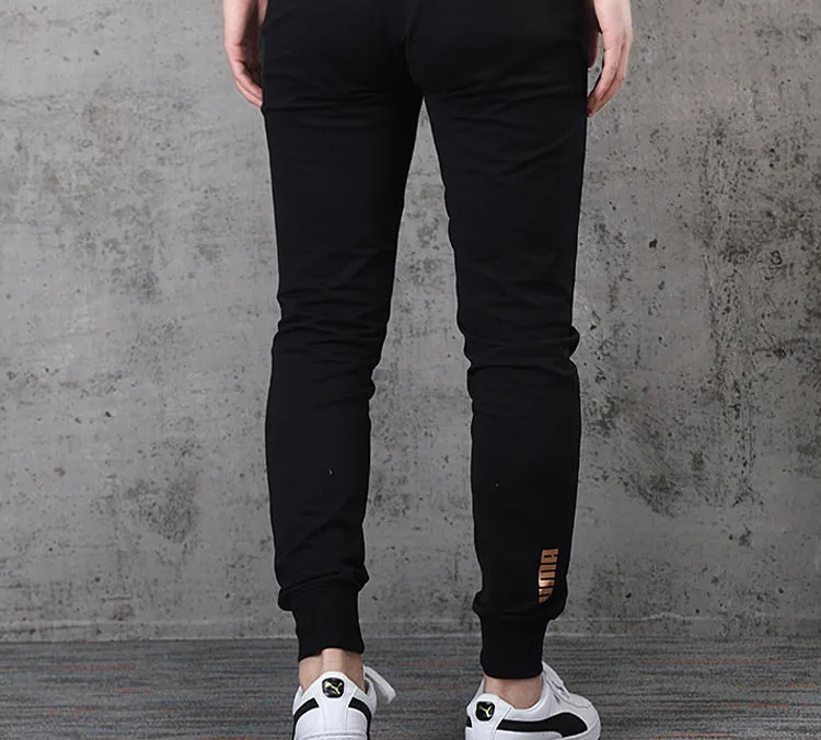 PUMA Knitted Sweatpants Men Black-3