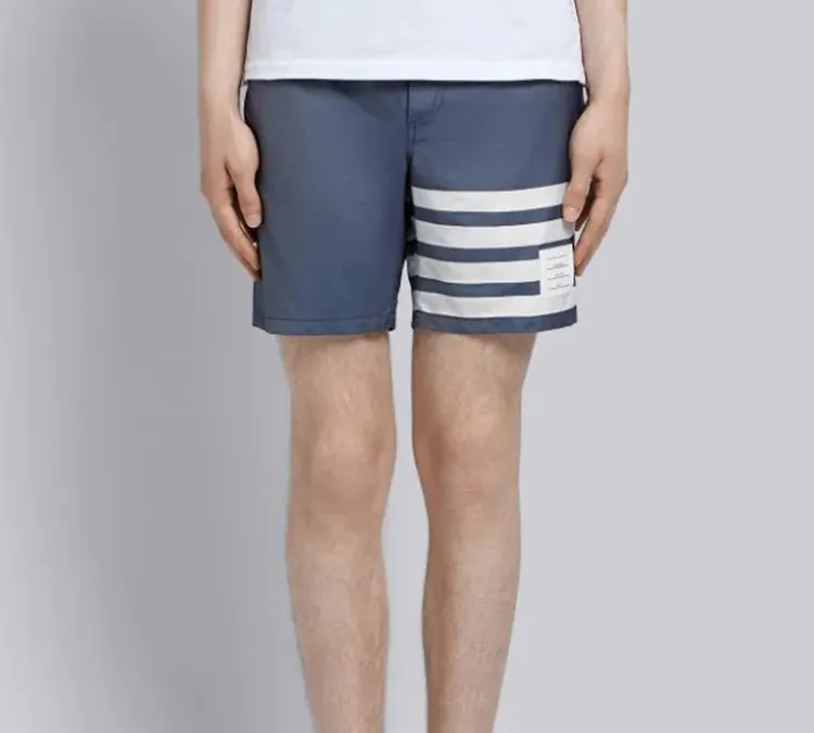 THOM BROWNE Swimming Shorts Men Navy-3