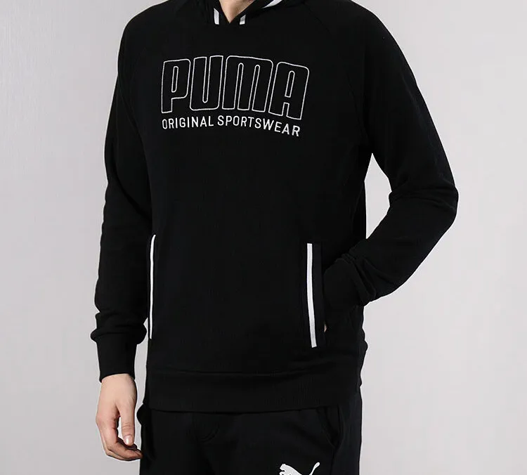 PUMA Sweatshirts Men Black-4