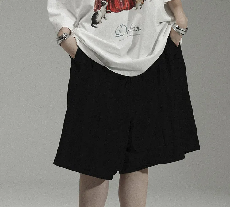 UNVESNO Casual Shorts Unisex-4