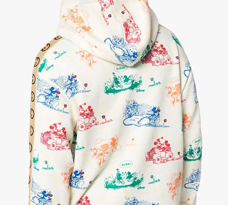Disney X GUCCI Sweatshirts Men White-2