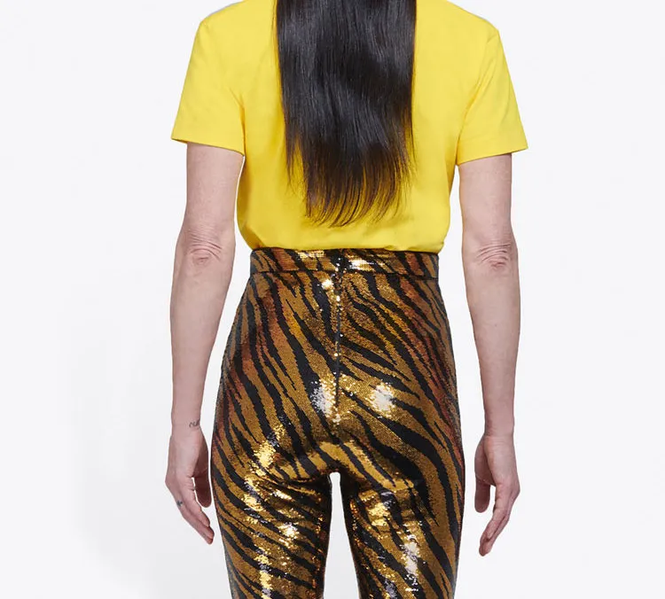 Balenciaga T-Shirts Women's Yellow-3