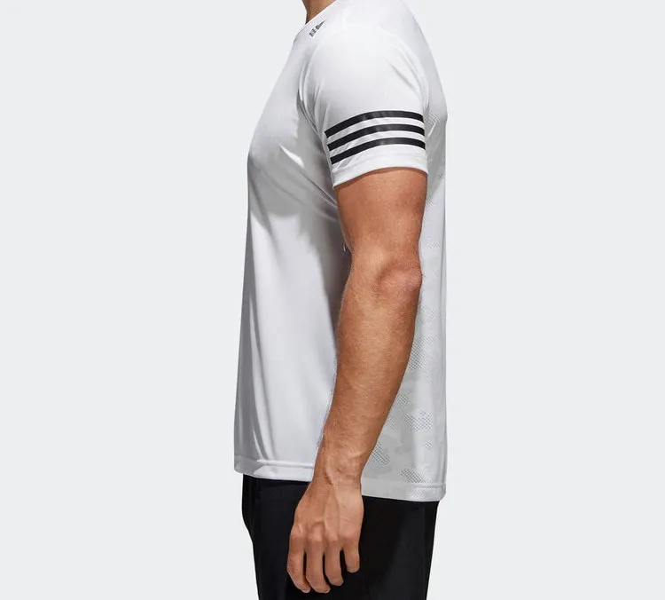 Adidas T Shirts Men White-3