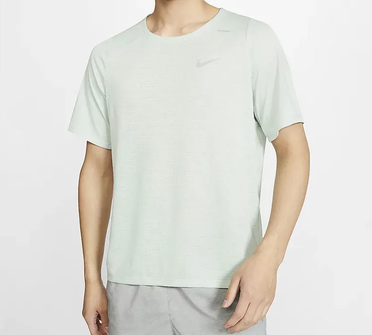 Nike T Shirts Men Light Green-4