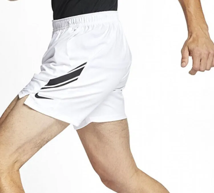 Nike Dri Fit Casual Shorts Men White-3