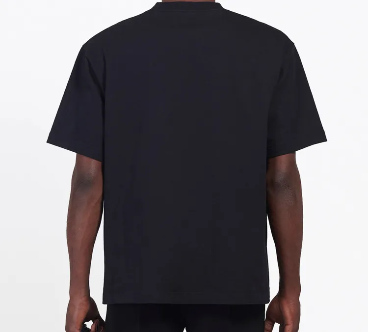 Balenciaga T Shirt Regular Fit Men's Black-4