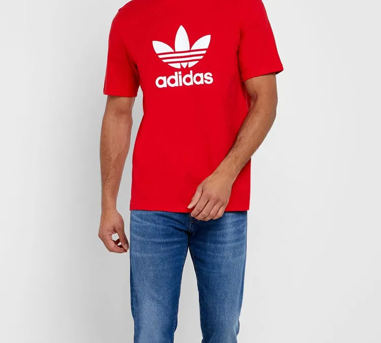 Adidas Originals T Shirt Men's Red-3