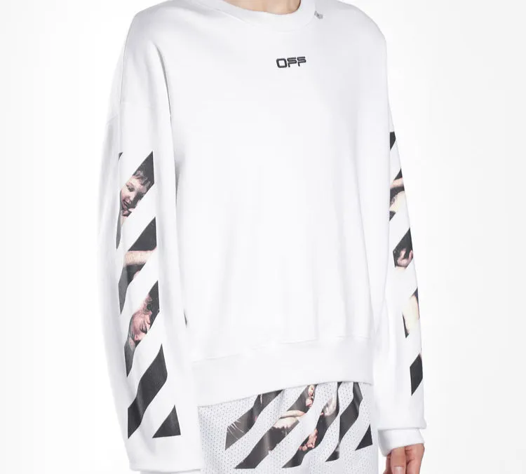OFF WHITE SS20 Sweatshirt Men's White-5
