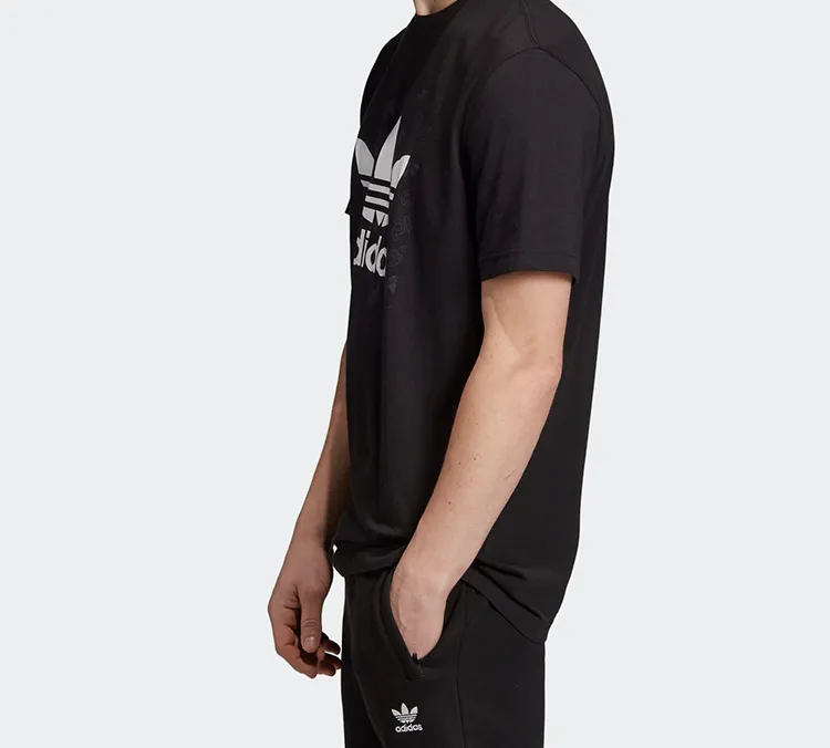 Adidas Originals T Shirts Men Black-4