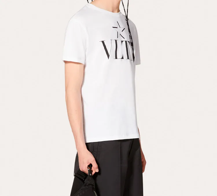 Valentino T Shirts Men White-4