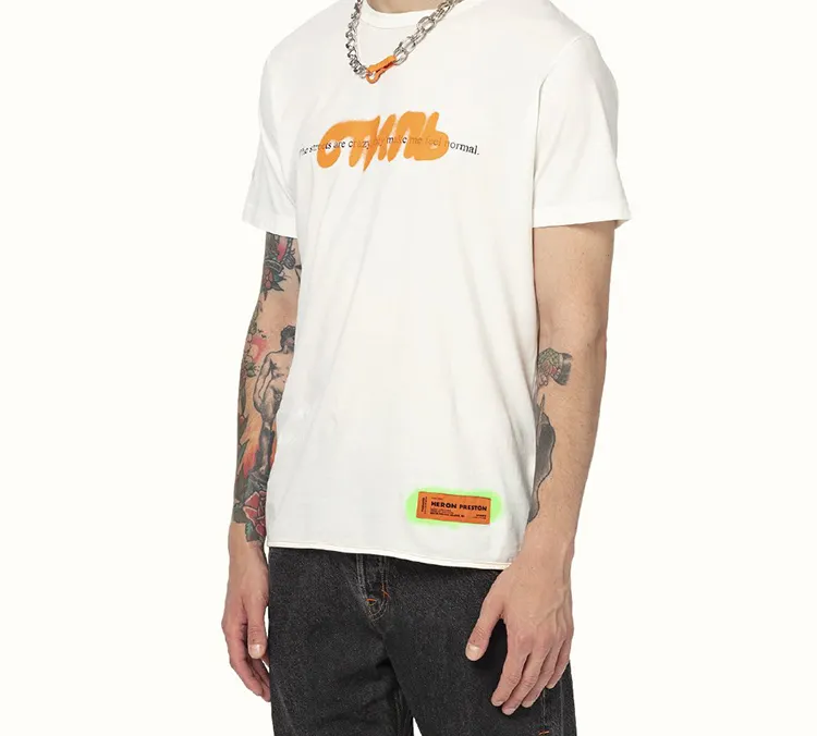 HERON PRESTON T Shirts Men White-4