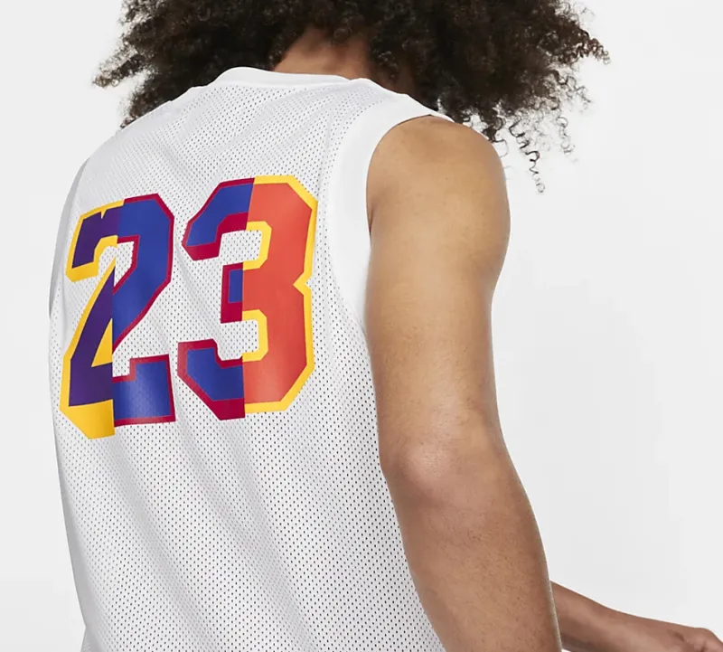 Jordan Basketball Jerseys Men's White-2