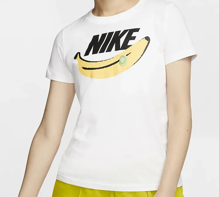 Nike T Shirts Women's White-4