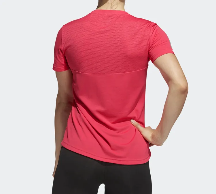 Adidas T Shirt Women's Eye Catching Red-5