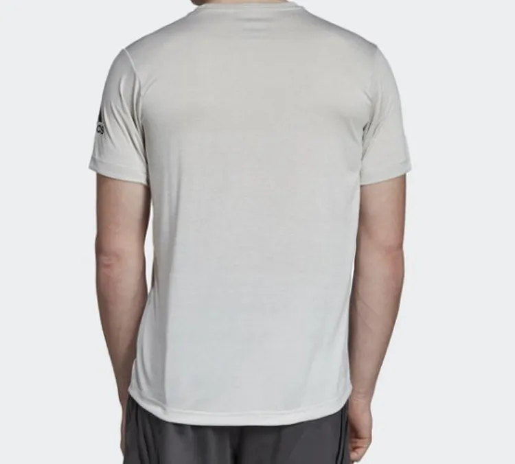 Adidas T Shirt Men's Gray White-3