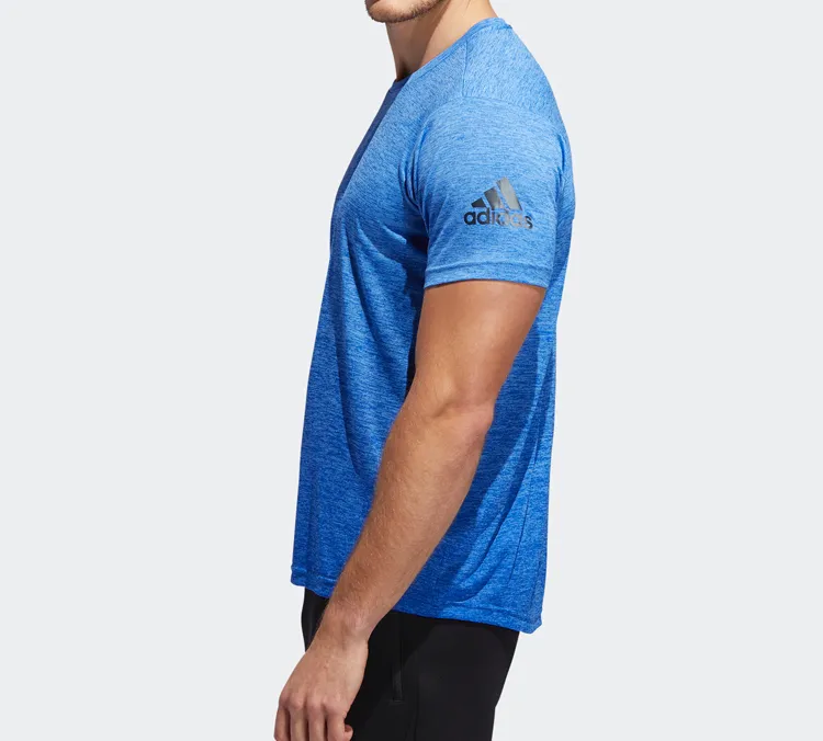 Adidas T Shirts Men Natural Blue-4