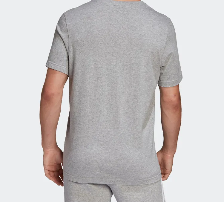 Adidas Originals T Shirt Men's Medium Heather Gray-3