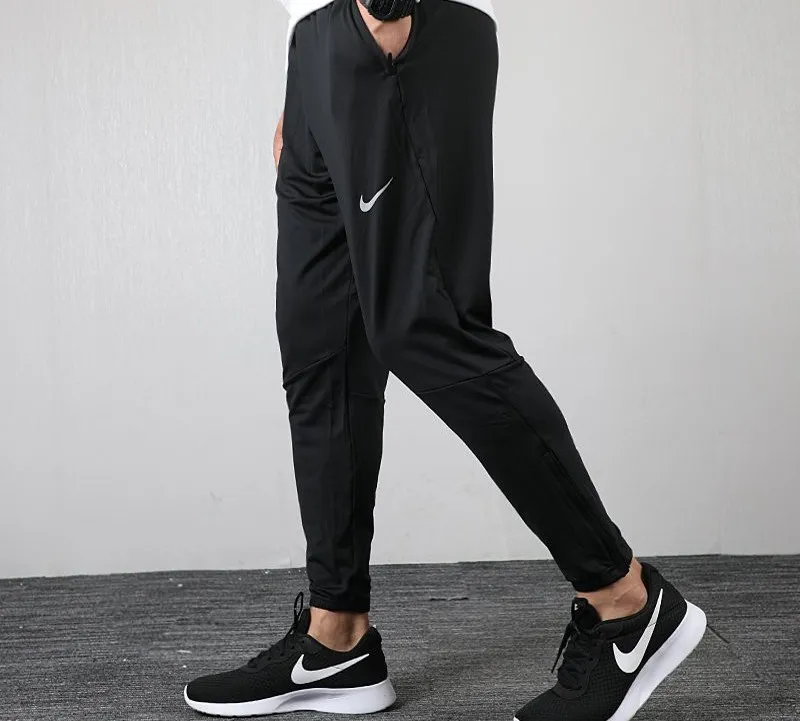 Nike Knitted Sports Pants Men's Black-5