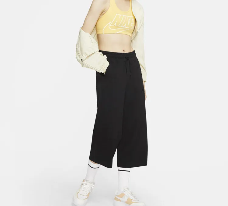 Nike Knitted Sports Pants Women's Black-5