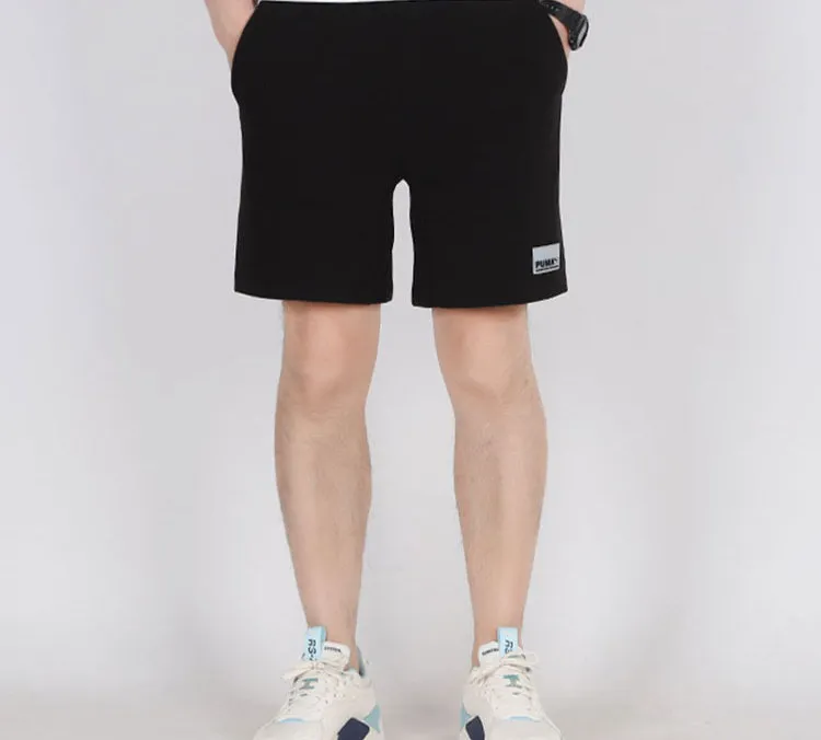 PUMA Low Cut Casual Shorts Men's Black-3
