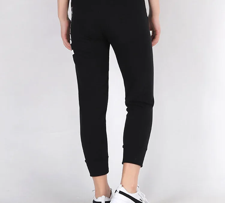 PUMA Knitted Sweatpants Women's Black-4