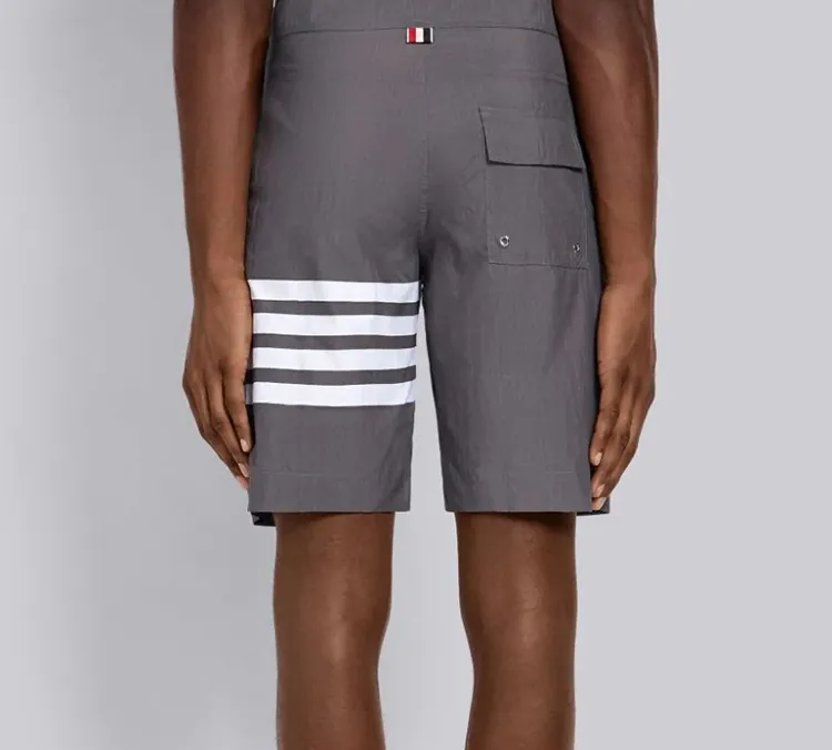 THOM BROWNE Casual Shorts Men Medium Gray-4