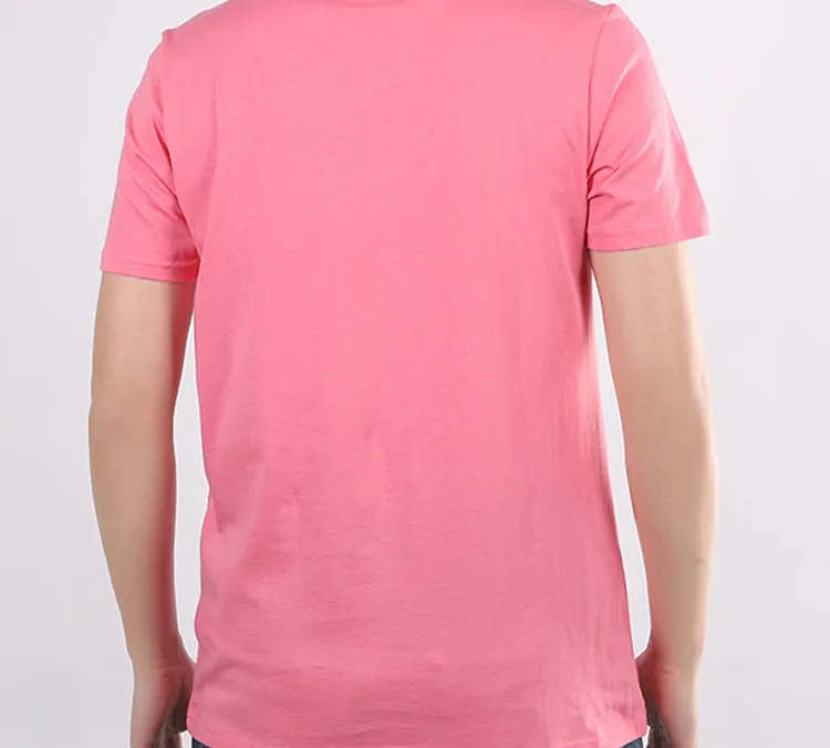 PUMA T-Shirts Men Bright Pink-3