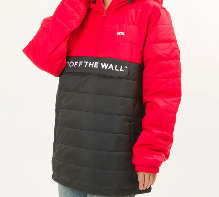 Vans Carlon Anorak Puffer Racing Puffer Jackets Unisex Red-4
