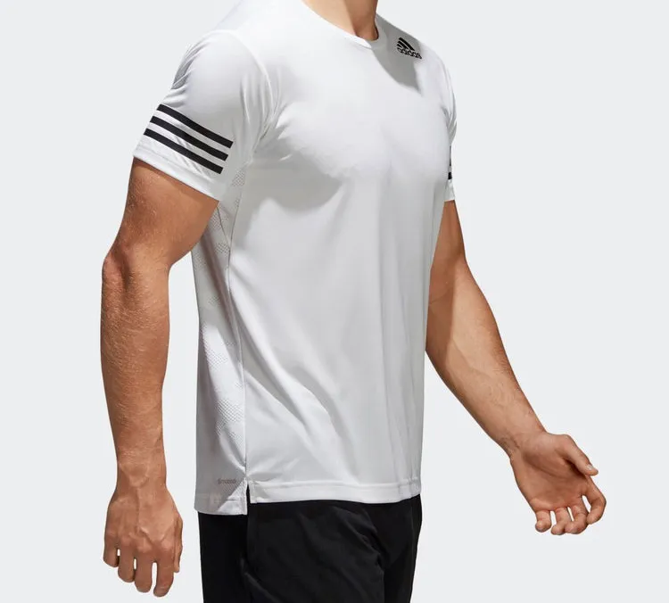 Adidas T Shirts Men White-5
