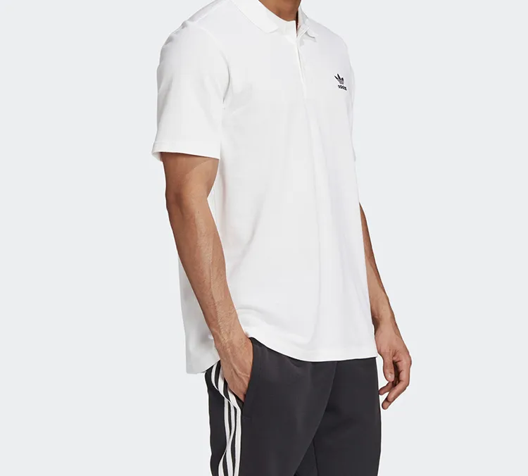 Adidas Originals Essential Polo Shirts Men White-5