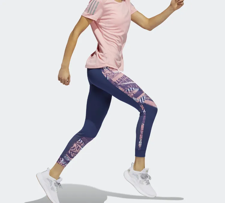 Adidas Set in Sleeve T Shirt Women's Pink-6