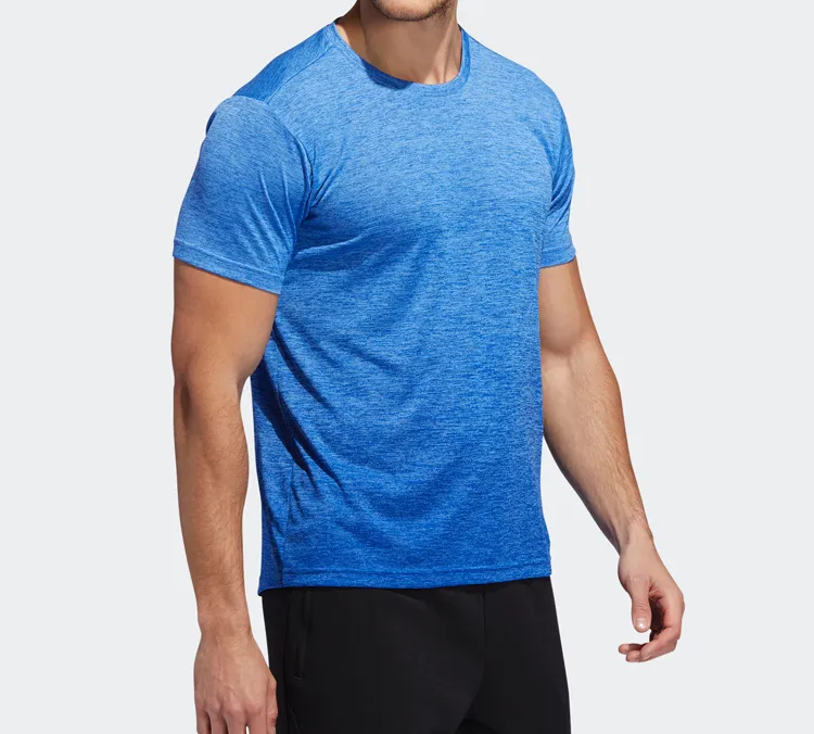 Adidas T Shirts Men Natural Blue-5