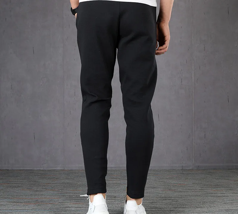 Adidas Knitted Sweatpants Men Black-3