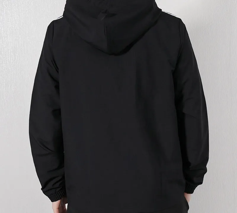 Adidas Hooded Jacket Fall Men's Black-5