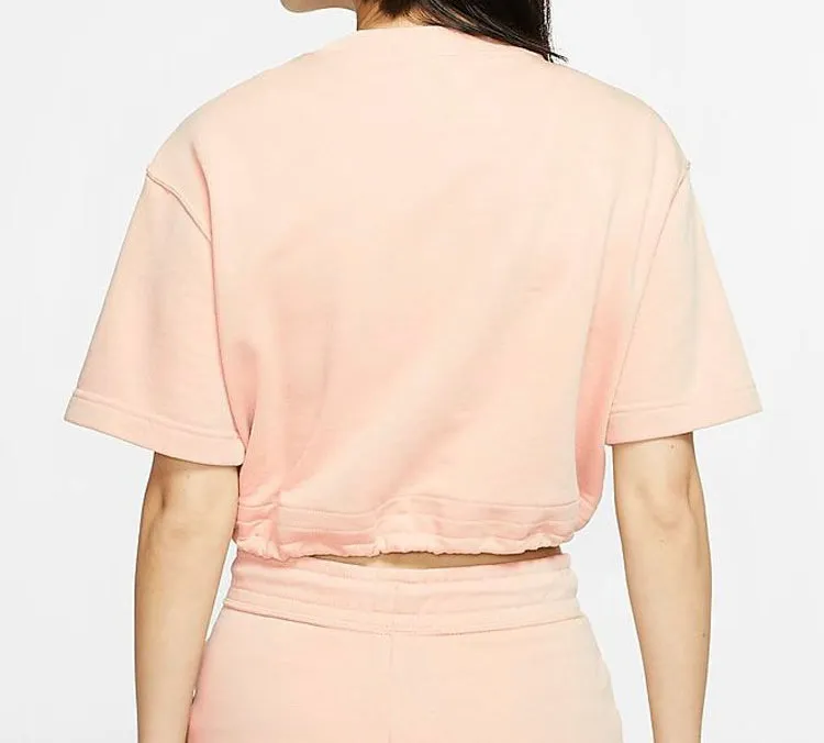 Nike Crop Tops Women's Pink-5