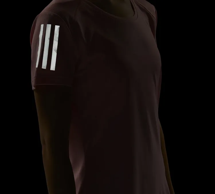 Adidas Set in Sleeve T Shirt Women's Pink-5