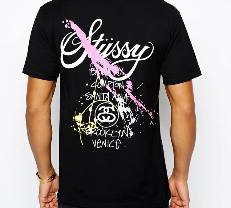 Stussy World Tour Paint Tee-3