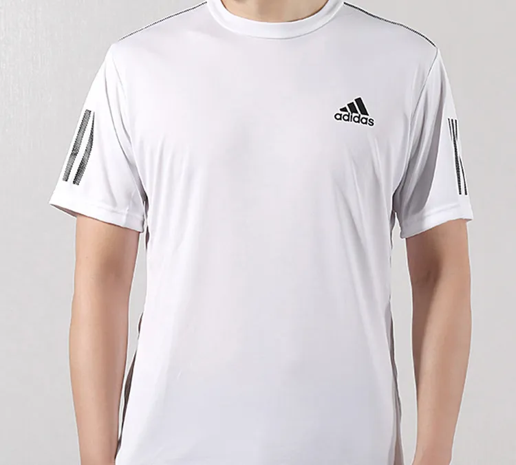 Adidas T Shirts Men White-4