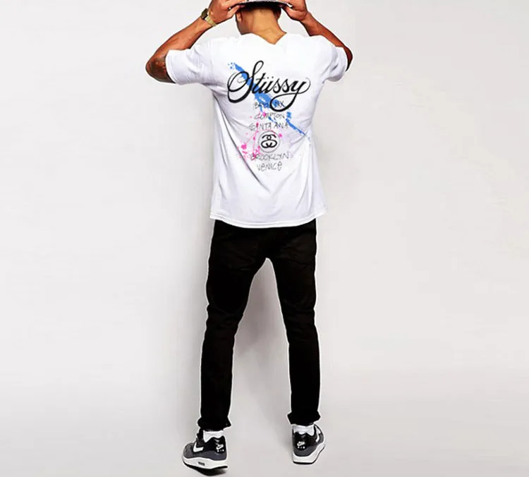 Stussy World Tour Paint Tee-8
